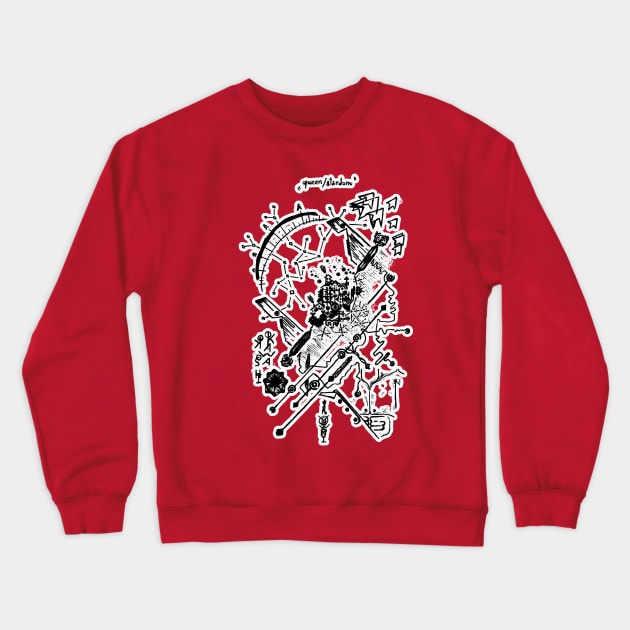 q75 : queendom/stardom Crewneck Sweatshirt by dy9wah